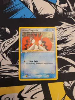 Pokemon TCG Team Magma vs Team Aqua Team Aqua's Corphish 50/95 - Moderate Play - Image 1