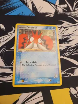 Pokemon TCG Team Magma vs Team Aqua Team Aqua's Corphish 50/95 - Moderate Play - Image 2