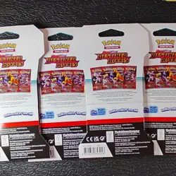 Sealed Pokemon TCG Scarlet & Violet Destined Rivals FOUR Sleeved Booster Packs - Image 2