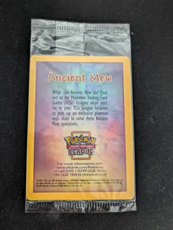 Ancient Mew Black Star Promo 2000 Pokemon Movie Exclusive Factory Sealed WOTC - Image 1
