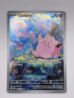Clefairy 094/088 (IR) Pokemon Perfect Order Full Art Illustration Rare Pokemon - Image 3