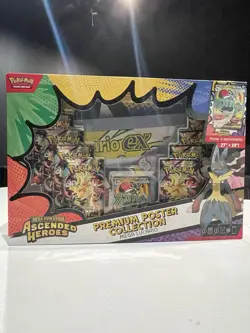 Pokemon Ascended Heroes Mega Lucario Premium Poster Collection Sealed Box - Image 2