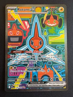 Pokemon TCG Rotom Ex #126 Phantasmal Flames Special Illustration Rare - NM - Image 1