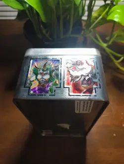 Lot x2 EMPTY Yugioh Tins Only; Pharaoh's Gods 2022 & Dueling Mirrors 25th Aniv. - Image 5