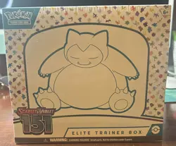 Pokemon 151 ETB Scarlet & Violet Elite Trainer Box TCG Cards, Sealed 820650853159 - Image 1