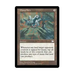 WOTC MtG Weatherlight Mana Web (R) VG - Image 1