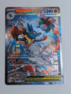 Mega Lucario EX #179 Special Illustration Rare Mega Evolution Pokemon Card NM/M - Image 1