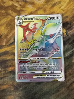 Pokemon TCG Arceus VSTAR 176/172 Brilliant Stars Secret Rare Card - Image 1