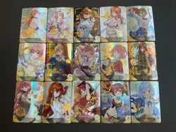 Goddess Story 10M04 - SSR Partial Set / Lot 15 Cards! - Anime Bikini Foil OOP - Image 2