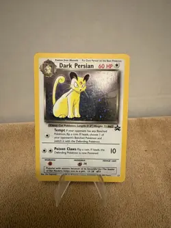 Dark Persian Black Star 17/53 Wotc Promo Holo Pokemon Trading Card - Image 1