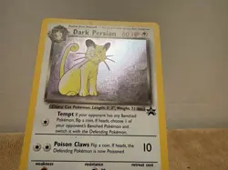 Dark Persian Black Star 17/53 Wotc Promo Holo Pokemon Trading Card - Image 2