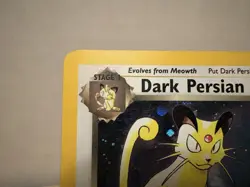 Dark Persian Black Star 17/53 Wotc Promo Holo Pokemon Trading Card - Image 4