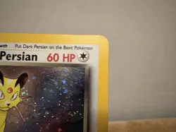 Dark Persian Black Star 17/53 Wotc Promo Holo Pokemon Trading Card - Image 5