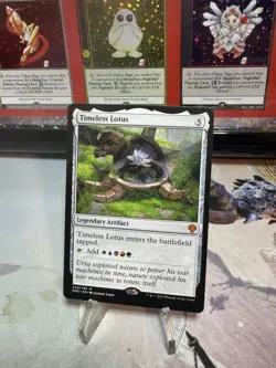 Timeless Lotus - MTG - Dominaria United - NM - Image 1