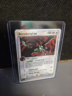 Aerodactyl ex 94/100 Holo Ultra Rare EX Legend Maker Pokemon TCG 2006 LP #1 Pick - Image 1