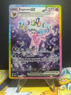 Espeon EX - Sir - 155/131 - Prismatic Evolutions - Pokemon - Image 1