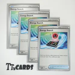 Energy Search 072/088 x4 Playset 4x Pokemon TCG ME03 Perfect Order POR - Image 1