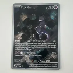Pokemon Mewtwo 052 Scarlet & Violet Promo Holo NM - Image 1