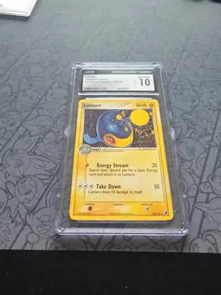 GEM MINT Pokemon: Lanturn #40/115 EX Unseen Forces Rare Non-holo - CGC 10 - B115 - Image 3
