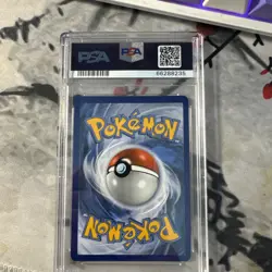PSA 9 Pokemon Espeon & Deoxys GX SM Black Star SM240 TAG TEAM Promo Holo - Image 2