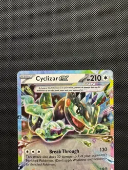 Pokemon TCG Cyclizar ex 159/191 Sv08: Surging Sparks Double Rare Near Mint - Image 3