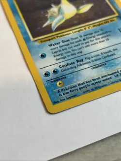 Pokemon TCG Lapras Fossil 10/62 Holo Unlimited - Image 2