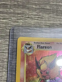 Pokemon FLAREON Jungle 3/64 Holo Unlimited Holo Rare LP-e - Image 3