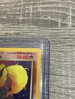 Pokemon FLAREON Jungle 3/64 Holo Unlimited Holo Rare LP-e - Image 4