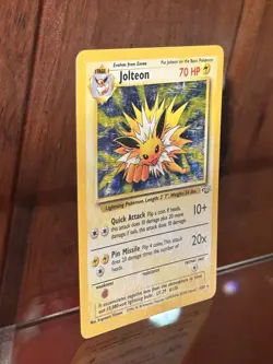 Pokemon TCG Jolteon Jungle 4/64 Holo Unlimited Holo Rare Holographic - Image 2