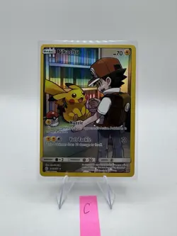 Pikachu Pokemon 2019 - Sun & Moon - Cosmic Eclipse - Secret Rare - 241/236 - Image 1