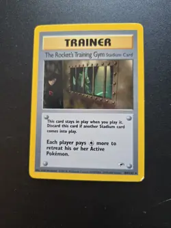 Pokemon The Rocket's Training Gym 104/132 Gym Heroes LP - Image 1