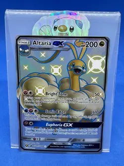 Pokemon Altaria GX (Shiny Rare) SV77/SV94 Hidden Fates: Shiny Vault NM - Image 1