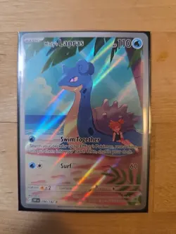 Pokemon TCG Misty's Lapras Destined Rivals 194/182 Mint Condition - Image 1
