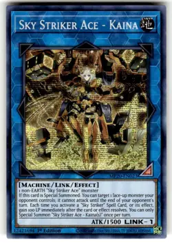 Yugioh Sky Striker Ace - Kaina MP20-EN023 Secret Rare 1st Ed NM - Image 1