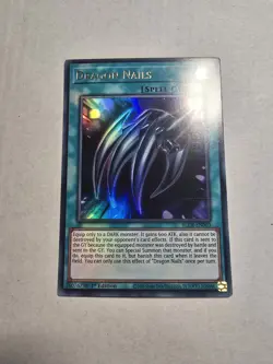 Dragon Nails BLCR-EN003 Battles of Legend: Crystal Revenge 1st Edition Yugioh - Image 1