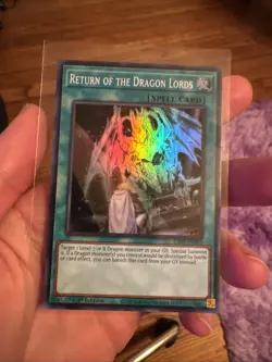 Yu-Gi-Oh! Return of the Dragon Lords Super Rare RA03-EN060 NM - Image 1