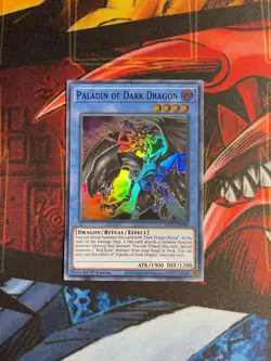 Yu-Gi-Oh! Paladin of Dark Dragon (Purple) DLCS-EN069 ** 1st ED NM ** - Image 1