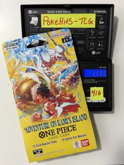 (HEAVY)🔥One Piece Adventure On Kami’s Island OP15-EB04 Sleeved Booster Pack - Image 1