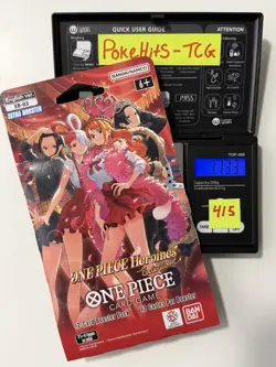 (HEAVY)🔥One Piece Heroines Edition EB 03 Sleeved Booster Pack (Factory Sealed) - Image 1