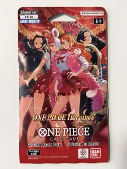 (HEAVY)🔥One Piece Heroines Edition EB 03 Sleeved Booster Pack (Factory Sealed) - Image 2