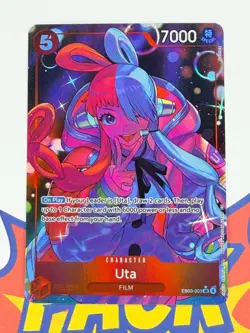 Uta SR Alternate Art (AA) EB03-003 Heroines Edition One Piece CCG Alt Super Rare - Image 1