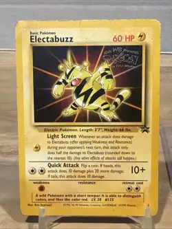 Electabuzz - Black Star Promo - #2 Mint Condition - Movie Pokemon Card - Image 2
