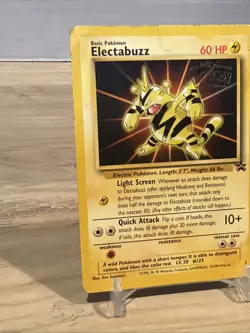 Electabuzz - Black Star Promo - #2 Mint Condition - Movie Pokemon Card - Image 3