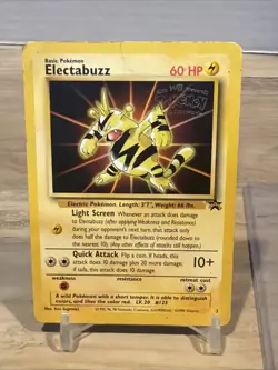 Electabuzz - Black Star Promo - #2 Mint Condition - Movie Pokemon Card - Image 4