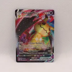 Pokemon Cards Mimikyu VMAX 069/172 Brilliant Stars Holo VMAX Rare NM- - Image 1