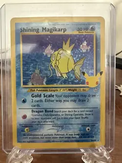 Pokemon Shining Magikarp Celebrations Ultra Rare Holo 66/64 Card 🐉 - Image 1