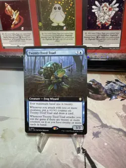 MTG - BLC - Twenty-Toed Toad (Extended Art) - Image 1