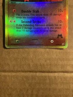 Team Magma’s Rhyhorn Pokemon Card Team Magma VS Team Aqua 67/95 Holo MP - Image 4