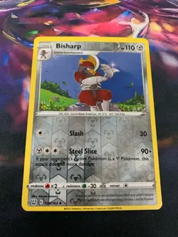 Bisharp 104/163 Reverse Holo - M/NM - Pokemon Card - SWSH Battle Styles - Image 1