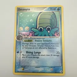 Pokemon Omanyte 60/92 Non-Holo Legend Maker 2006 Card NM - Image 2